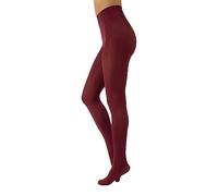 CALZITALY Medias De Invierno | Pantys Tupidos De Colores | 80 Den | S, M, L, XL, XXL, 3XL,4XL | Calcetería Italiana (3XL, Wine)