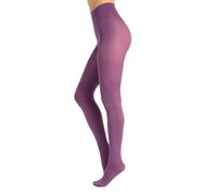 CALZITALY Medias De Invierno | Pantys Tupidos De Colores | 80 Den | S, M, L, XL, XXL, 3XL,4XL | Calcetería Italiana (3XL, Viola)