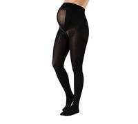 CALZITALY Medias Invernales Premama, Panty Para Futura Mama, 100 DEN | Negro, Amarillo, Naranja, Verde, Rosa | S, M, L, XL, XXL, 3XL, 4XL | Calcetería Italiana (XL, Negro)