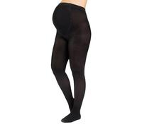 CALZITALY Medias Premaman, Pantys Premamá Tupidos, Leotardos Lana Cashmere, Pantis Premamá 150 DEN | Made in Italy | (Negro, L)