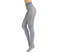 CALZITALY Medias Transparentes, Pantis Brillantes, Medias de Mujer 40 DEN, Negro, Lila, Azúl | MADE IN ITALY (S, Dusty Blue)