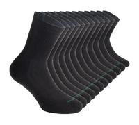 CALZITALY PACK 2-3-4 PARES Calcetines de Deporte Unisex, Tenis Padel Running Crossfit Fitness, Calcetines Suela Acolchada, Calcetines Anti Ampollas | MADE IN ITALY (43-46, 6 Pares Sin rayas - Negro)