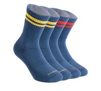 CALZITALY PACK 2-3-4 PARES Calcetines de Deporte Unisex, Tenis Padel Running Crossfit Fitness, Calcetines Suela Acolchada, Calcetines Anti Ampollas | MADE IN ITALY (39-42, 2 Pares - Asa)