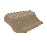 CALZITALY PACK 2/4 PARES Calcetines Invisibles Termicos, Calcetines Tobilleros Lana Merino, Pinkies,Calcetines Cortos Invernales, Made in Italy (39-42, 4 Pares - Beige)