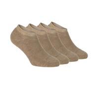 CALZITALY PACK 2/4 PARES Calcetines Invisibles Termicos, Calcetines Tobilleros Lana Merino, Pinkies,Calcetines Cortos Invernales, Made in Italy (35-38, 2 Pares - Beige)