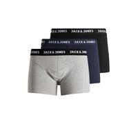 Calzoncillo boxer 'Anthony' Hombre JACK & JONES S navy / gris moteado / negro / blanco