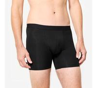 Calzoncillo bóxer deportivo transpirable Hombre - Negro M