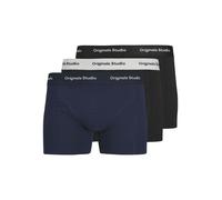 Calzoncillo boxer 'JACVestebro' Hombre JACK & JONES L navy / azul noche / gris claro / negro