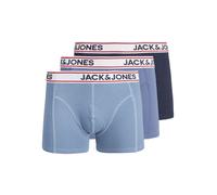 Calzoncillo boxer 'Jake' Hombre JACK & JONES S marino / azul claro / rojo oscuro / blanco