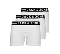 Calzoncillo boxer 'Sense' Hombre JACK & JONES S negro / blanco