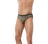 Calzoncillo con cremallera leopardo