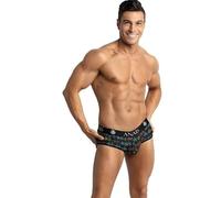 Calzoncillo y tanga eróticos de cuero y látex para hombre marca ANAIS MEN ANAIS MEN - BENITO JOCK BIKINI L