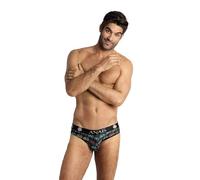 Calzoncillo y tanga eróticos de cuero y látex para hombre marca ANAIS MEN ANAIS MEN - BENITO SLIP XL