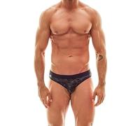 Calzoncillo y tanga eróticos de cuero y látex para hombre marca ANAIS MEN ANAIS MEN - ELECTRO SLIP L