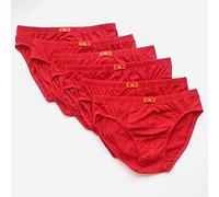 Calzoncillos 100% algodón para hombre, talla grande, ropa interior para hombre, 5XL/6XL, bragas transpirables, sólidas, sexy, cómodos pantalones cortos