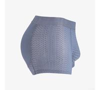 Calzoncillos acolchados tipo bóxer para hombre, realzador de glúteos y caderas, 85% nailon, 15% elastano, M-2XL, color rojo, moldeadores de cuerpo (M, azul oscuro)