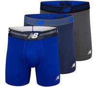 Calzoncillos b xer New Balance de 15 cm para hombre con cierre frontal y bolsa (paquete de 3, tama o mediano)