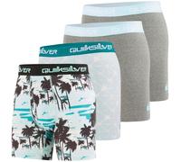 Calzoncillos b xer Quiksilver para hombre, paquete de 4, de poli ster cepillado supersuave.