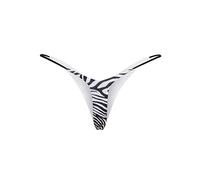 Calzoncillos Bikini Doble Capa, Tiro bajo, Efecto Tanga Sexy, lencería Sorpresa