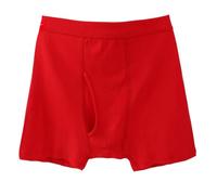 Calzoncillos Boxer 100% De Algodón For Hombres, Ropa Interior, Pantalones Cortos, Bragas Sueltos Y Suaves, Calzoncillos Boxer For Hombres De Mediana Edad, Calzoncillos For Personas Mayores ( Color : R