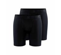 Craft Calzoncillos en paquete de 2 Core Dry Boxer 6-Inch negro L