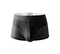 Calzoncillos bóxer para hombre Categoría de producto Ropa interior para hombre - Ropa interior cómoda de gama alta para hombre con tejido de malla transpirable formas modernas de corte tejido de seda
