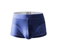 Calzoncillos bóxer para hombre Categoría de producto Ropa interior para hombre - Ropa interior cómoda de gama alta para hombre con tejido de malla transpirable formas modernas de corte tejido de seda