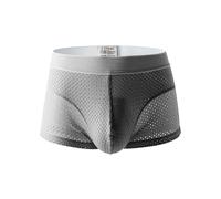 Calzoncillos bóxer para hombre Categoría de producto Ropa interior para hombre - Ropa interior cómoda de gama alta para hombre con tejido de malla transpirable formas modernas de corte tejido de seda