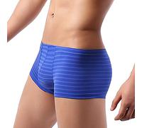 Calzoncillos bóxer para hombre Cintura Ropa interior baja para hombre Calzoncillos Moda Color Ropa interior cómoda para hombre