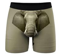 Calzoncillos bóxer para hombre de algodón, ropa interior divertida, con impresión 3D, calzoncillos sexi, hipster, transpirables, suaves, sin rasguños, pantalones cortos de bolsillo, ropa interior