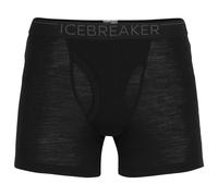 Calzoncillos bóxer para hombre Icebreaker 175 Everyday Boxers wFly Talla: L / Color: negro