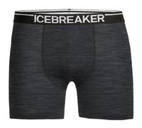 Calzoncillos bóxer para hombre Icebreaker Mens Anatomica Boxers Talla: L / Color: gris