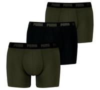 Calzoncillos bóxer para hombre Puma Everyday Boxers 3P Talla: XL / Color: khaki/negro