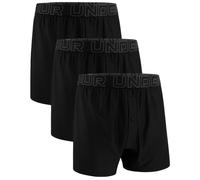 Calzoncillos bóxer para hombre Under Armour Lounge Tech Mesh Boxer - 6 Talla: M / Color: negro