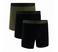 Under Armour Pack de 3 Bóxers de Algodón Performance para Hombre, Largo de Pierna de 15 cm - Transpirable, Absorbe la Humedad, Tacto Suave, Comodidad Todo el Día