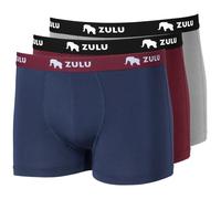 Calzoncillos bóxer para hombre Zulu Bambus 210 4in 3-pack Talla: S / Color: mix2
