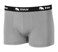 Calzoncillos bóxer para hombre Zulu Bambus 210 4in Talla: L / Color: gris