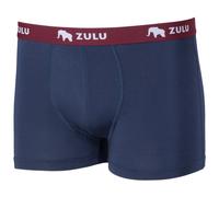 Calzoncillos bóxer para hombre Zulu Bambus 210 4in Talla: S / Color: azul/rojo