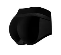 Calzoncillos bóxer para mujer, de algodón, con cintura baja, ropa interior deportiva, pantalones cortos para mujer, ropa interior de ciclismo, con entrepierna de algodón, Negro , S