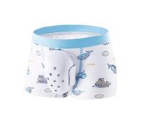 Calzoncillos bóxer postcircuncisión for niños, ropa interior protectora antifricción de algodón, ropa interior cómoda for la recuperación infantil.(Blu,160)