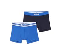 Calzoncillos bóxer para hombre Puma Everyday Placed Logo Boxer 2P Talla: M / Color: azul/ azul claro