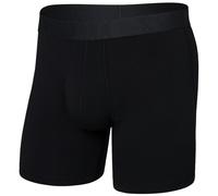 Calzoncillos bóxer Saxx Droptemp Cooling Cotton Boxer Brief Fly Talla: XL / Color: negro/blanco