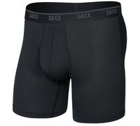 Calzoncillos bóxer Saxx Quest Quick Dry Mesh Boxer Brief Fly Talla: XL / Color: negro