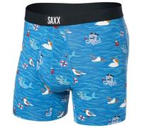 Calzoncillos bóxer Saxx Ultra Super Soft Boxer Brief Fly Talla: XL / Color: azul claro