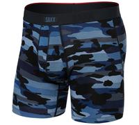 Calzoncillos bóxer Saxx Vibe Xtra Soft Comfort Boxer Brief Fly Talla: M / Color: negro/azul