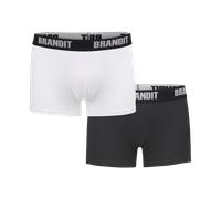 Calzoncillos Brandit Boxer Blanco/NegroS Blanco,Negro