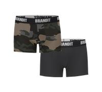 Calzoncillos Brandit Boxer Camuflaje/NegroS Camuflaje,Negro