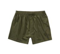 Brandit Boxershorts, oliva, Talla S