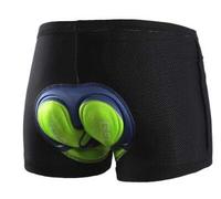 Calzoncillos Ciclismo Hombre Acolchados, Actualizar Pantalones cortos de ciclismo transpirables Ciclismo Ropa interior Gel Pad A prueba de choques Bicicleta Aprieta MTB MTB Bike Ropa interior Hombre P