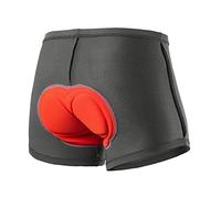 Calzoncillos Ciclismo Hombre Acolchados, Actualizar Pantalones cortos de ciclismo transpirables Ciclismo Ropa interior Gel Pad A prueba de choques Bicicleta Aprieta MTB MTB Bike Ropa interior Hombre P